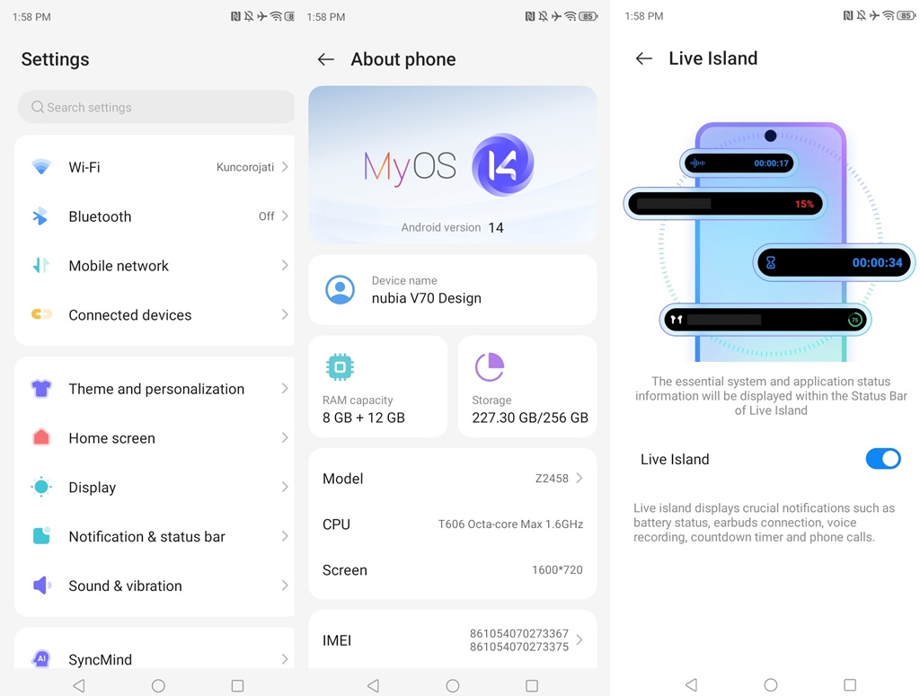 Review Nubia V70 Design, HP Rp1,3 Jutaan Cocok Buat Pelajar