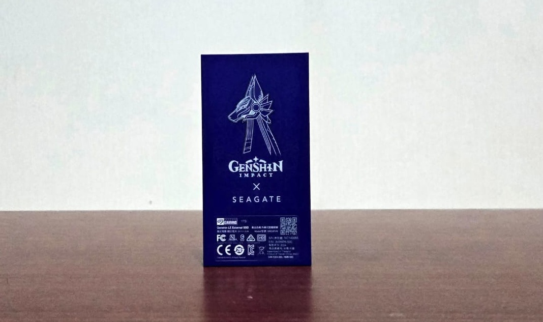 Seagate Genshin Impact Limited Edition SSD, Koleksi Wajib Traveler