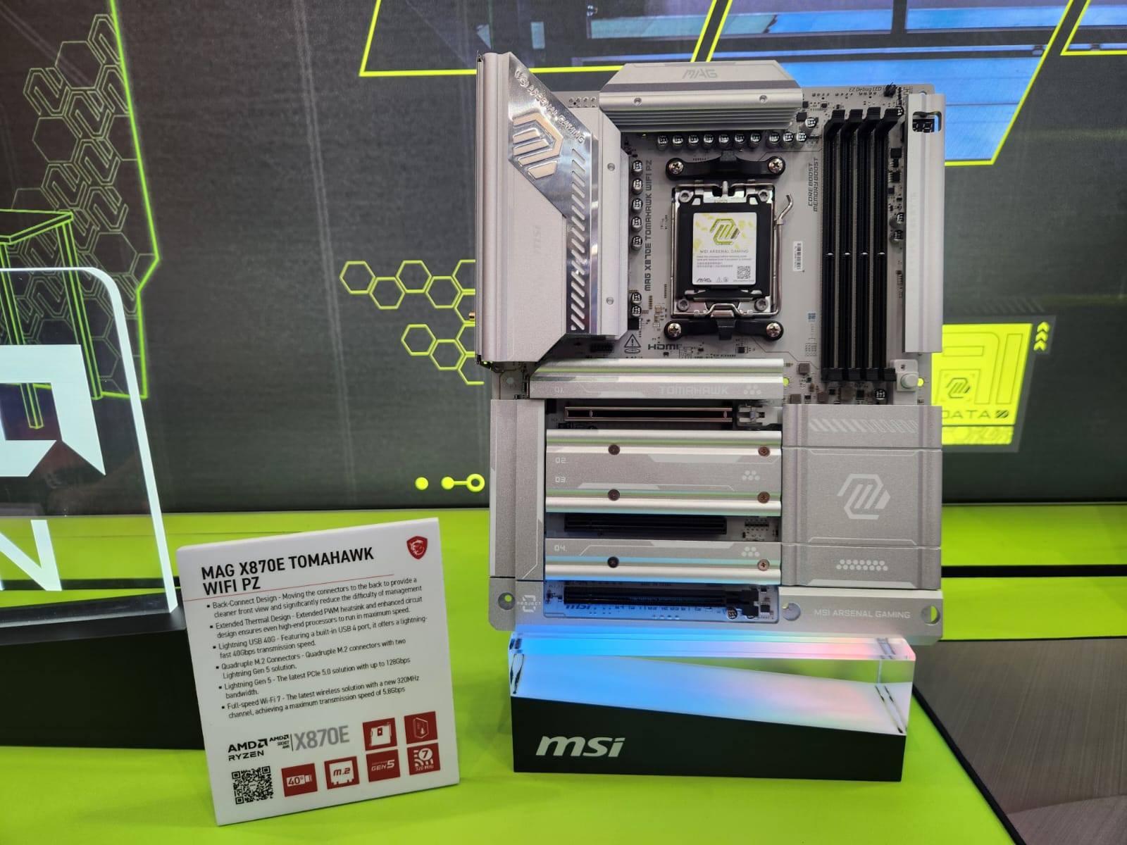 Jajaran Motherboard X870 Canggih dan AIO Cooler Inovatif MSI di COMPUTEX 2025