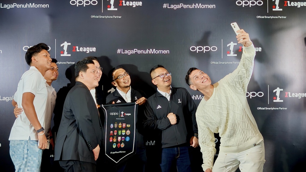 OPPO Resmi Jadi Official Smartphone Partner BRI Super League 2025–2027 untuk Dukung Setiap #LagaPenuhMomen