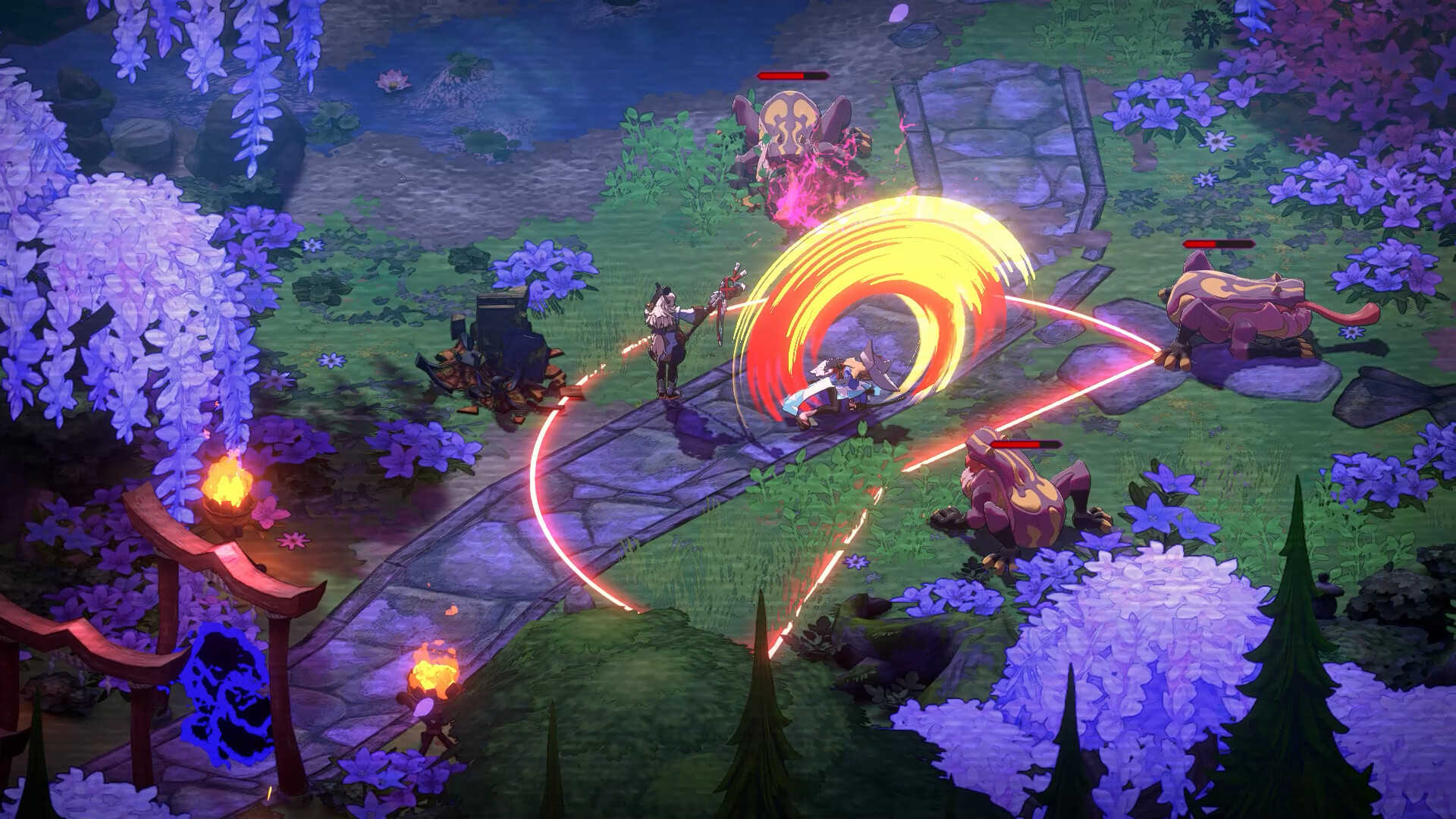 Towa and the Guardians of the Sacred Tree, Estetik Tapi…