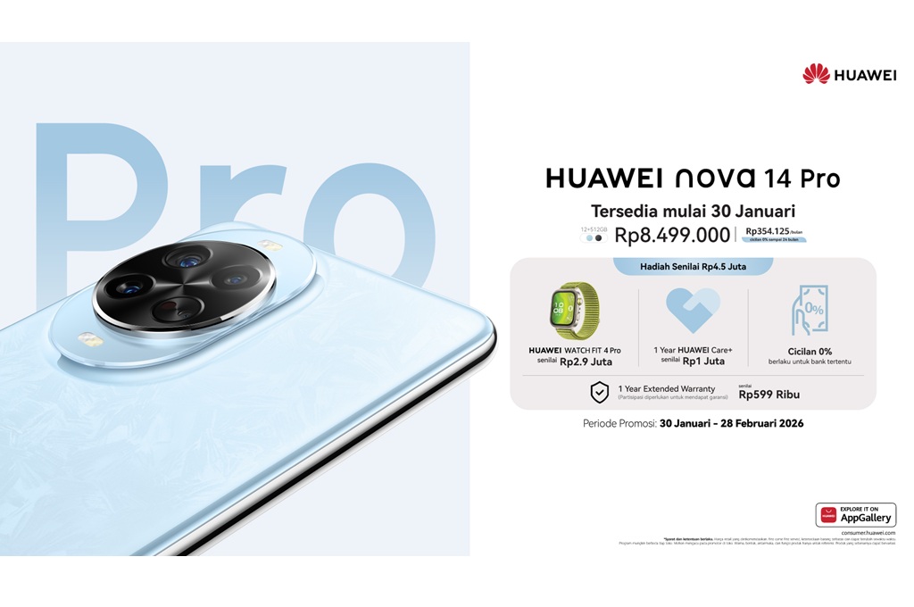 HUAWEI nova 14 Pro Segera Hadir, Tawarkan Potret Sempurna Berkat Flagship-Level True To Life Ultra Chroma Camera dan Dual Front Camera