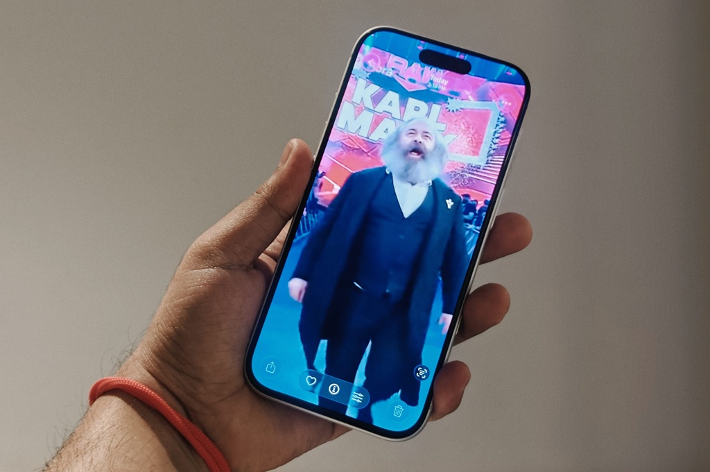 AI video generated by Sora depicting Karl Marx, who died in 1883