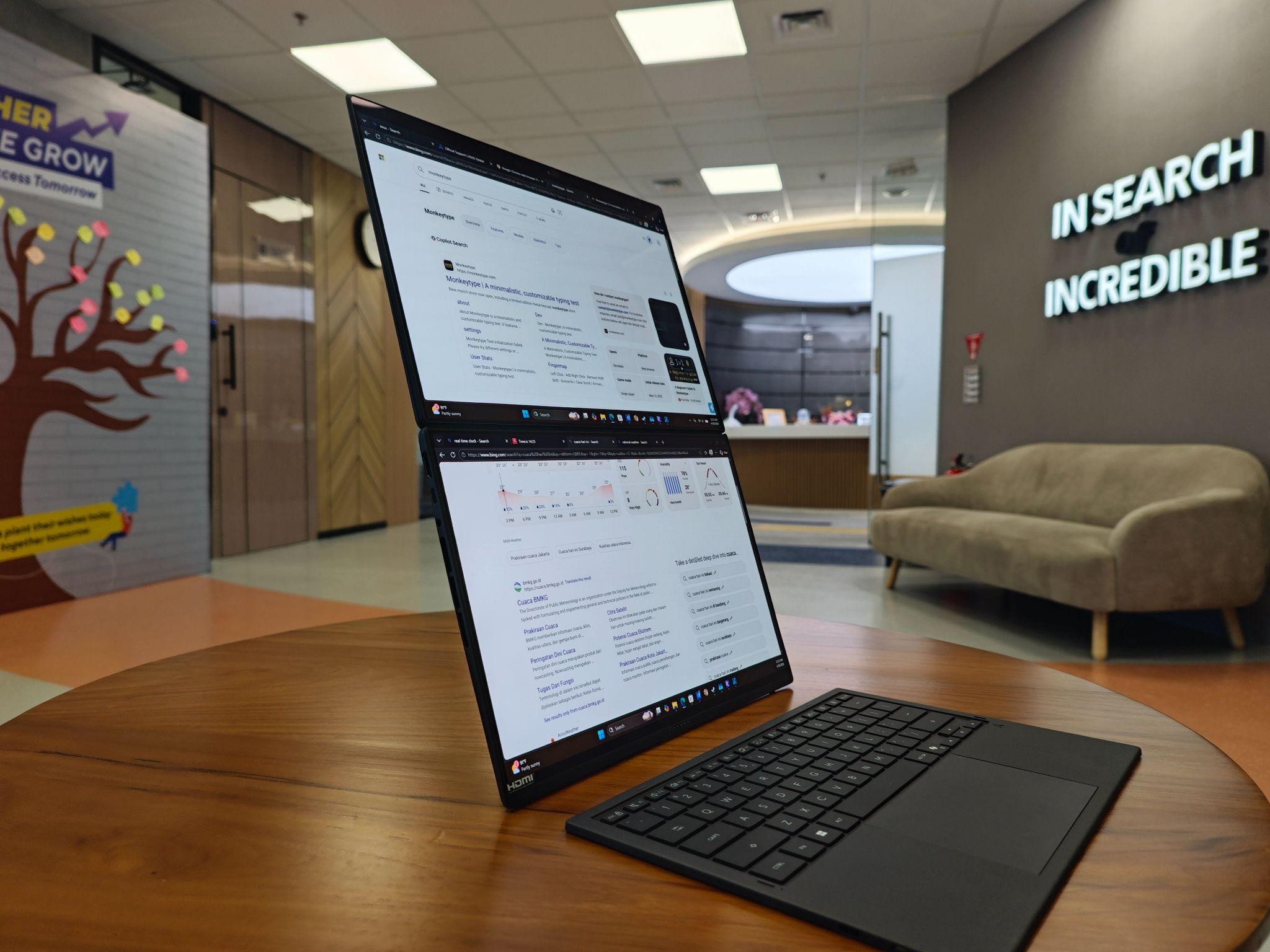 ASUS Zenbook DUO 2026 (UX8407AA): Evolusi Sempurna Laptop Dua Layar untuk Multitasking Kelas Berat