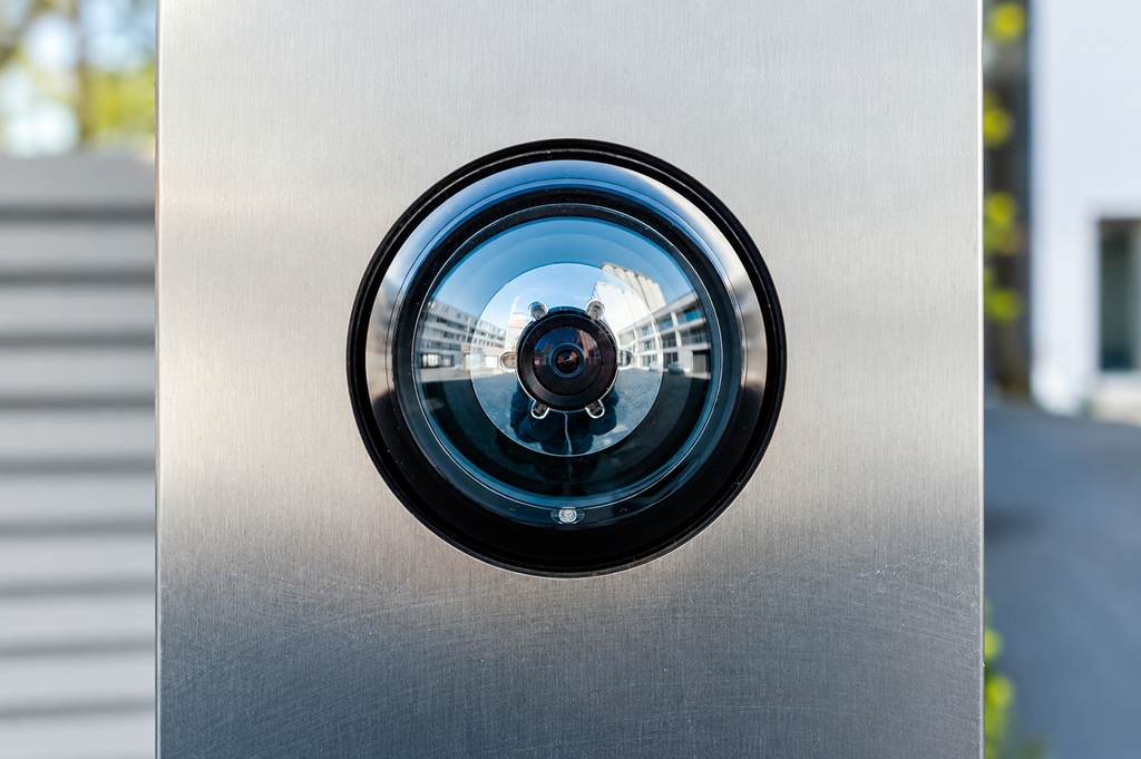 Central Fisheye Security Camera Lens