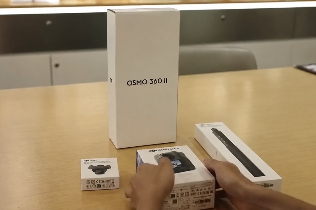 DJI Osmo 360 II Bocor, Baterai Lebih Besar