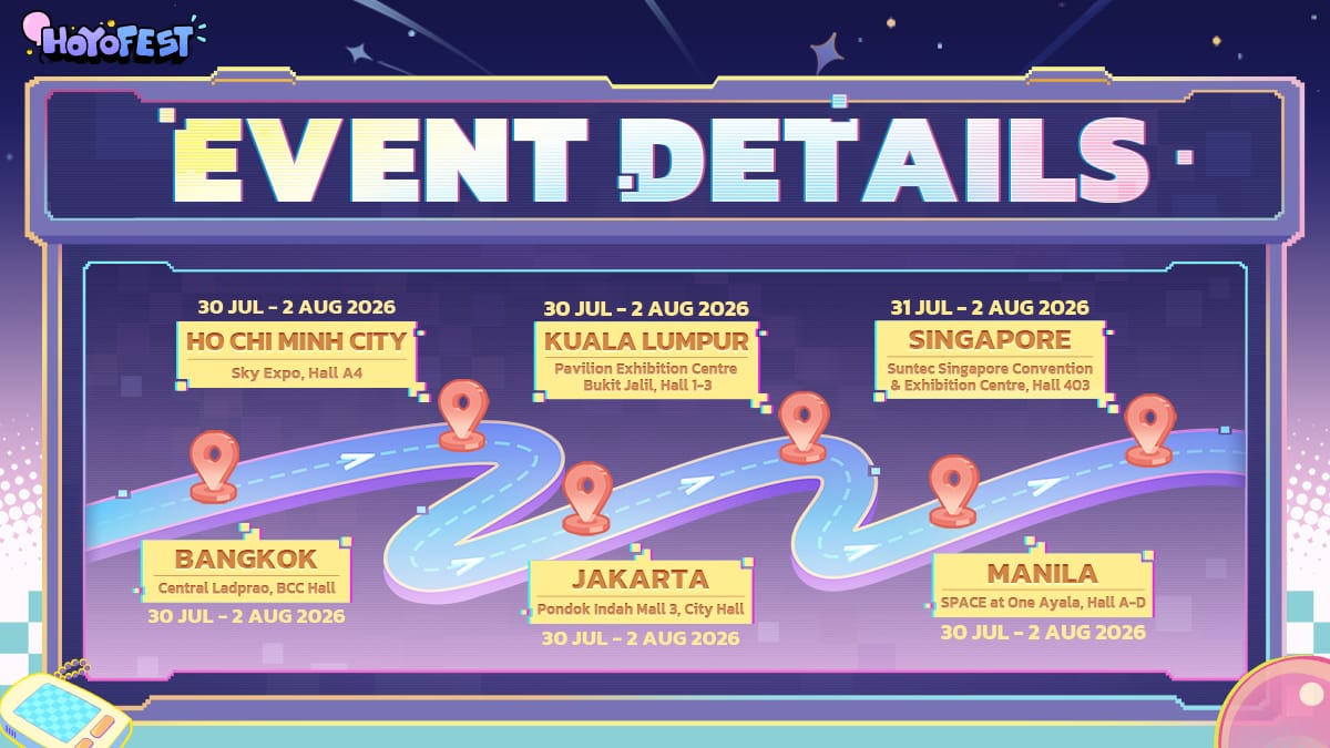 HoYo FEST 2026 Bakal ke Jakarta Lagi, Tiket Dijual Mulai 16 Juli