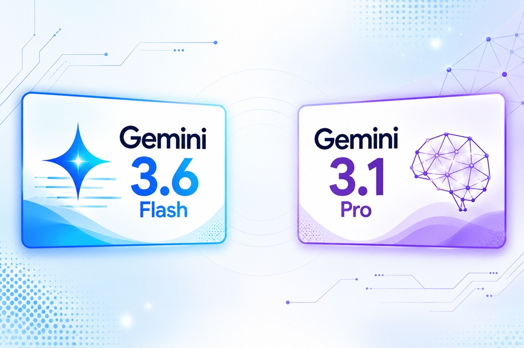 Gemini Flash - Gemini Pro