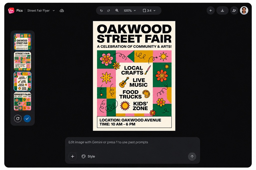 Google Pics Hadir, Jadi Alternatif Canva Berbasis AI
