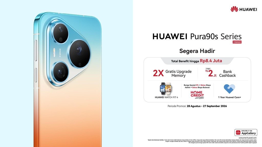 HUAWEI Pura90s Series 5G Segera Hadir: Kamera 200MP, AI & Warna Serba Max
