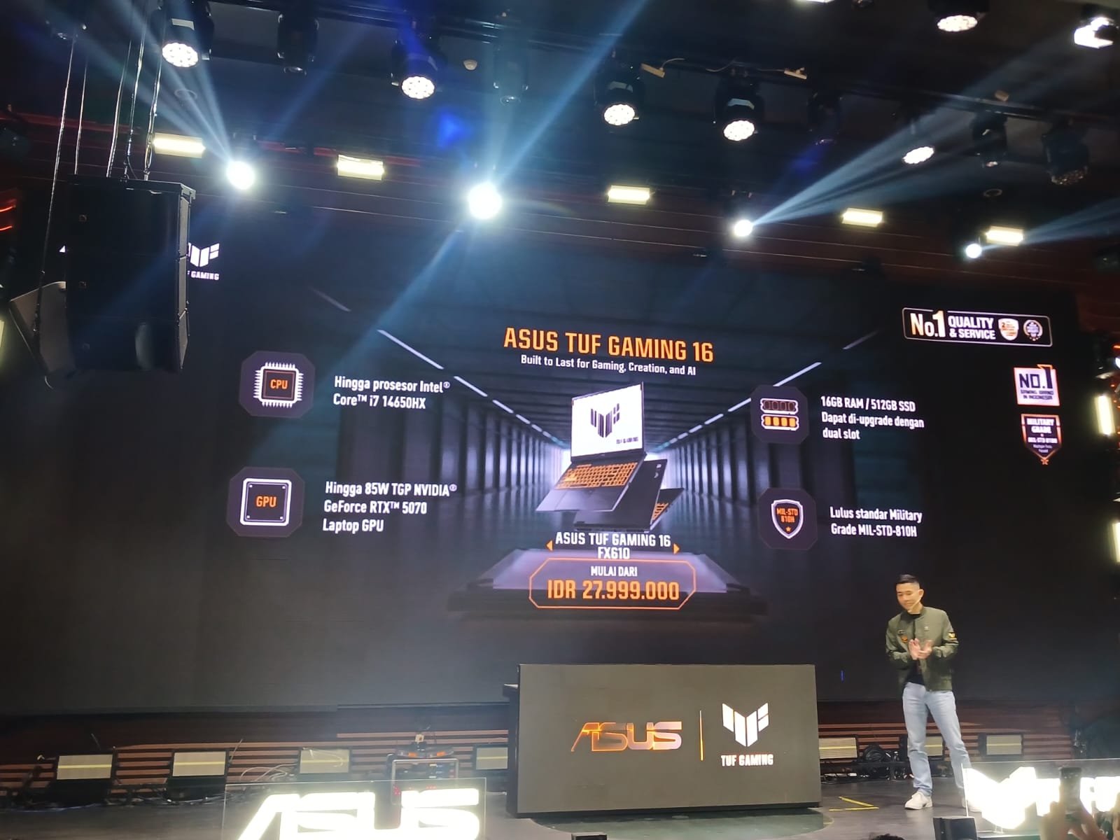 Harga ASUS TUF Gaming 16 (FX610) 