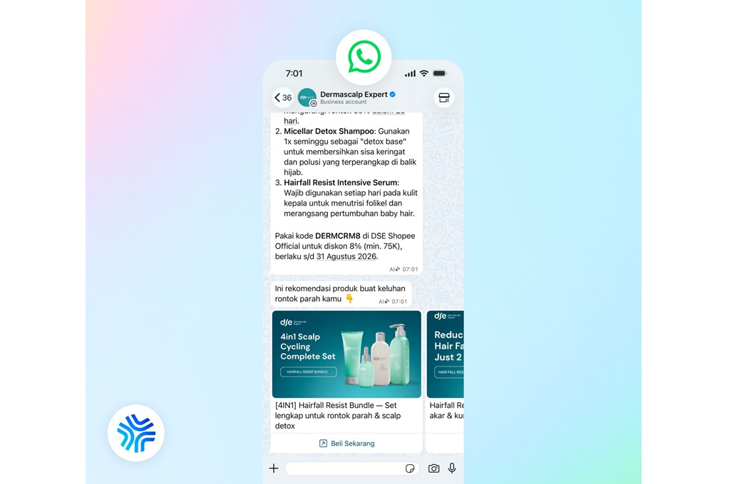Meta Business Agent WhatsApp Sekarang Sudah di Indonesia