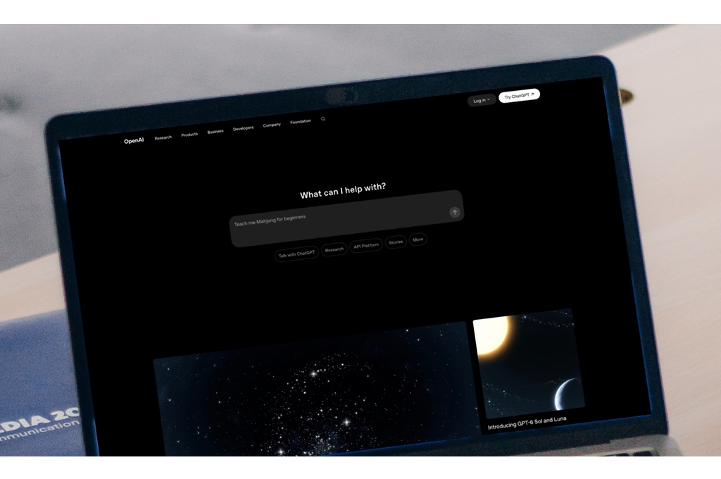 OpenAI-website-open-on-MacBook