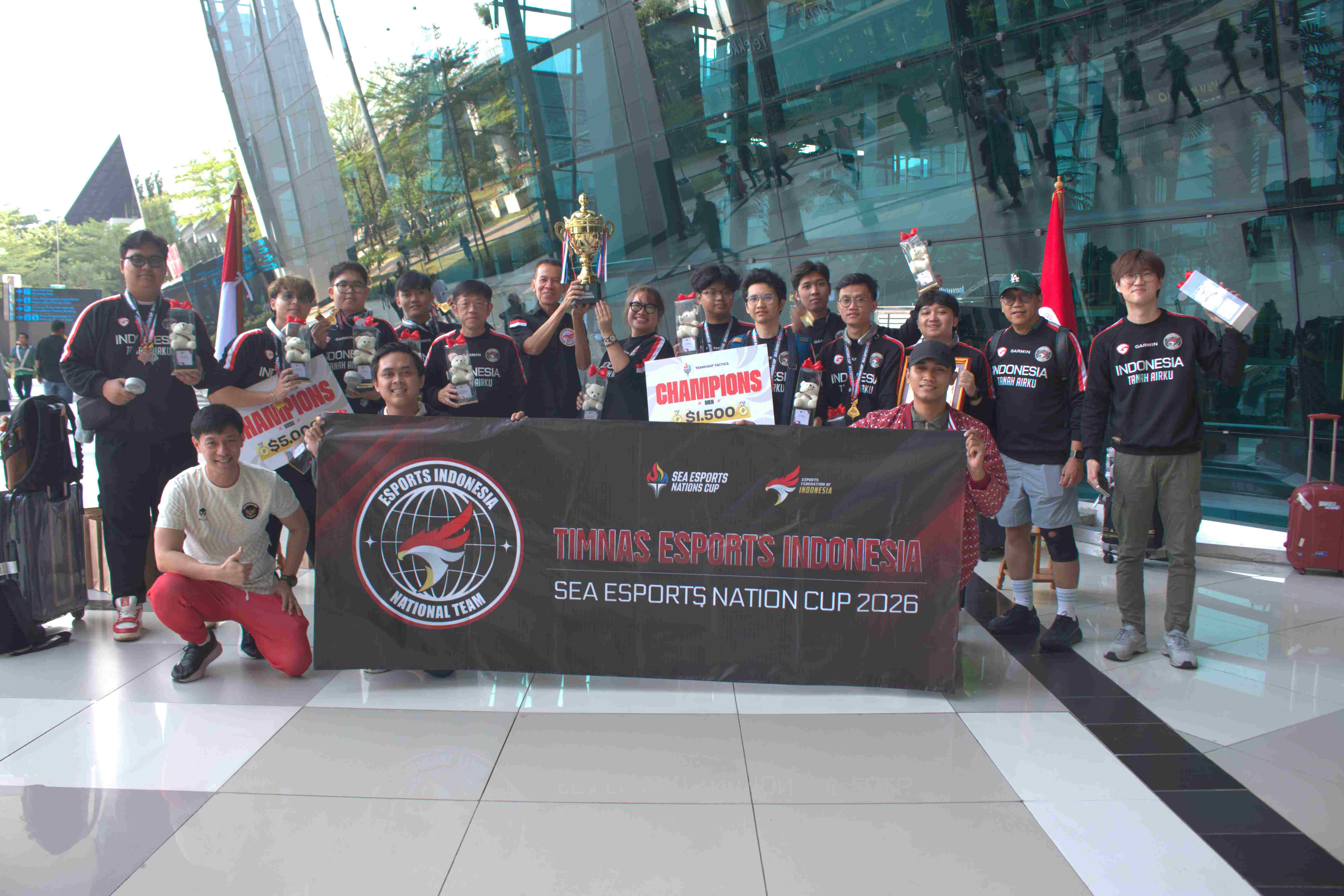 Bangga! Indonesia Cetak Sejarah Sebagai Juara Umum Perdana SEA Esports Nations Cup 2026
