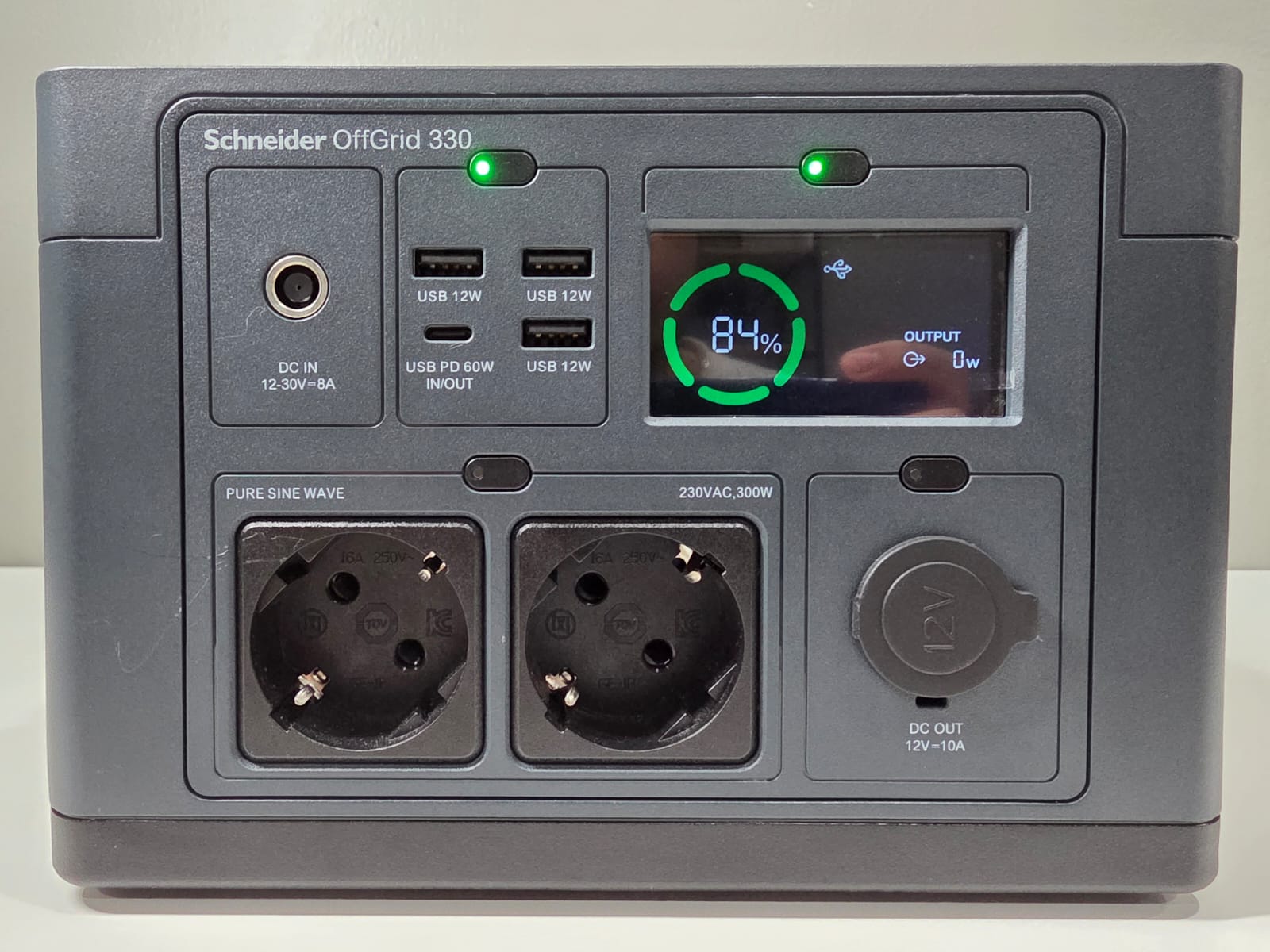 Nyobain Portable Power Station Schneider OffGrid PPS330-GR