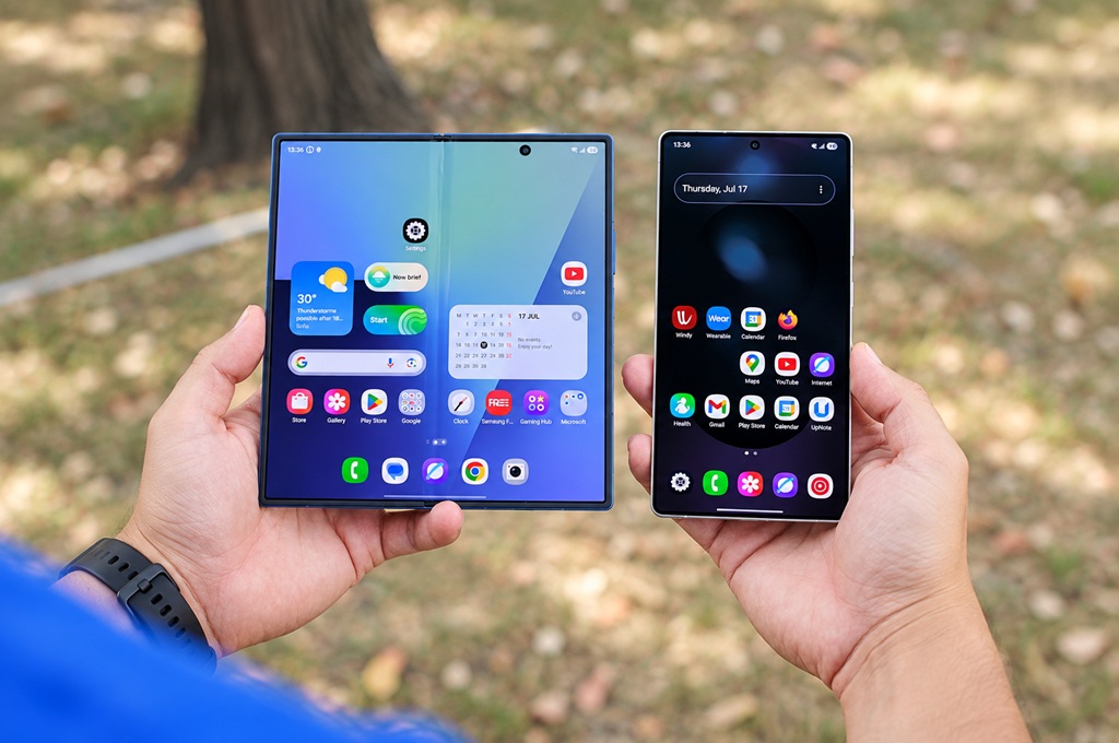Samsung S25 Ultra - Z Fold7