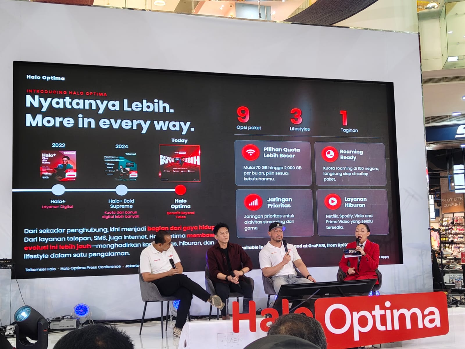 Telkomsel Halo Optima x Ariel