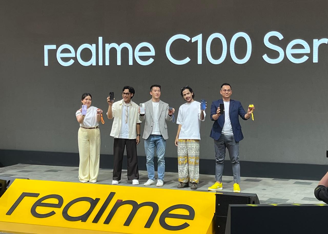 Realme C100 Series Resmi Hadir di Indonesia, Andalkan Baterai Jumbo 8000 mAh