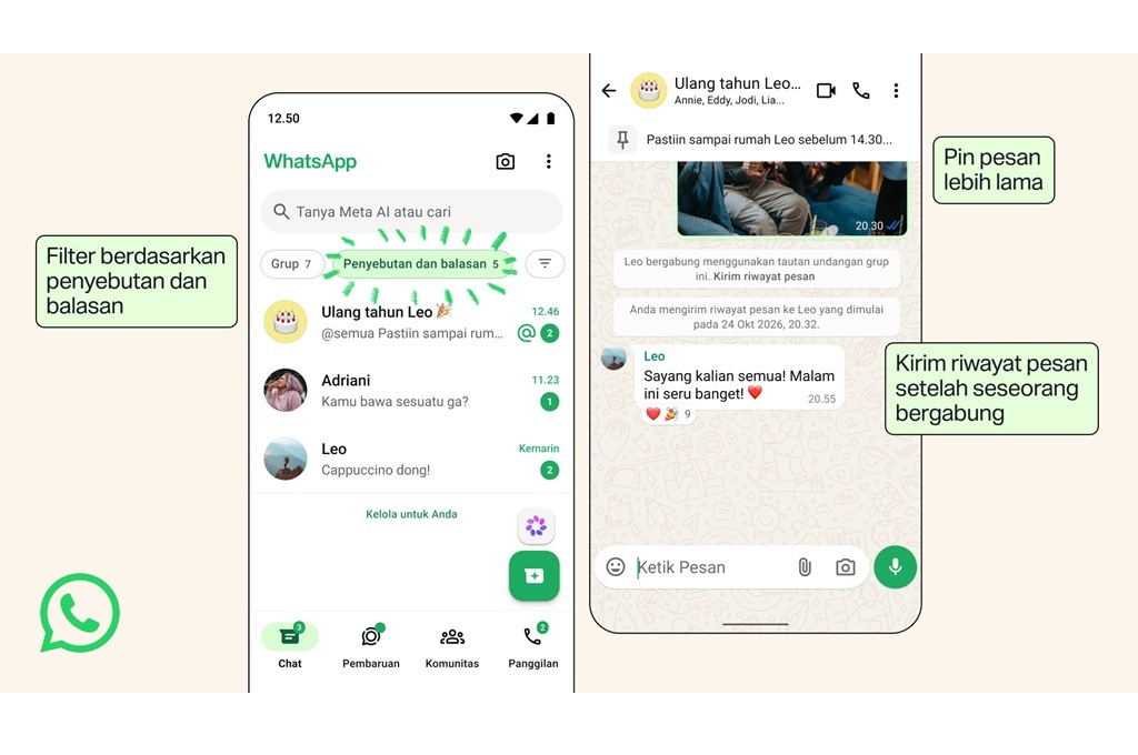 WhatsApp-3 updates
