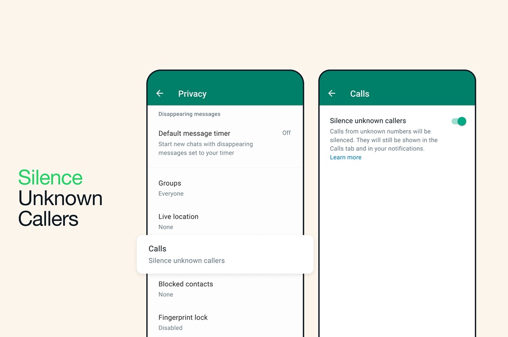 Cara Silent Telepon WhatsApp dari Nomor Tidak Dikenal