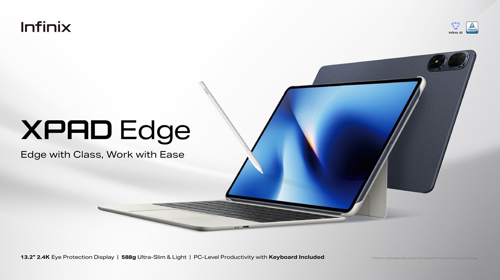 Infinix Note Edge dan XPAD Edge Rilis di Indonesia, Ini Harga dan Keunggulannya