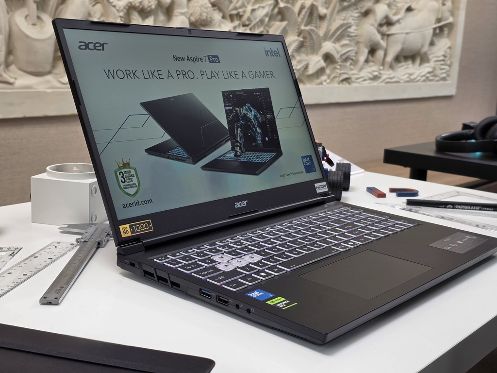 Acer Aspire 7 Pro Resmi di Indonesia, Laptop Rp13 Jutaan untuk Anak Teknik dan Gaming