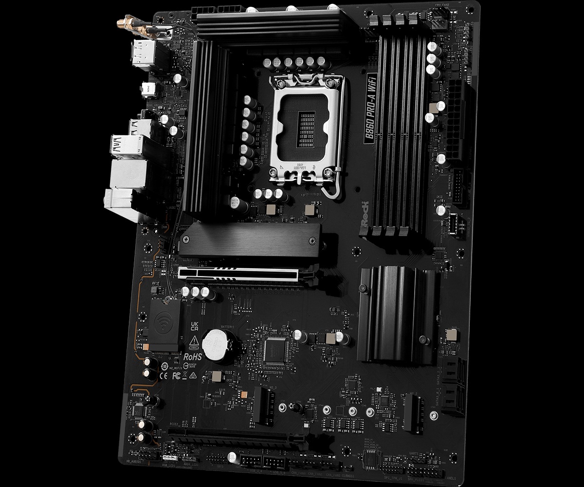 ASRock B860 Pro-A WiFi, Ekonomis untuk Intel Arrow Lake