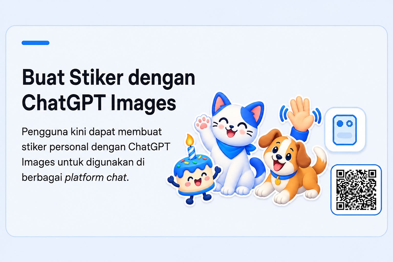 Cara Buat Stiker Personal dengan ChatGPT Images, Gampang Banget!