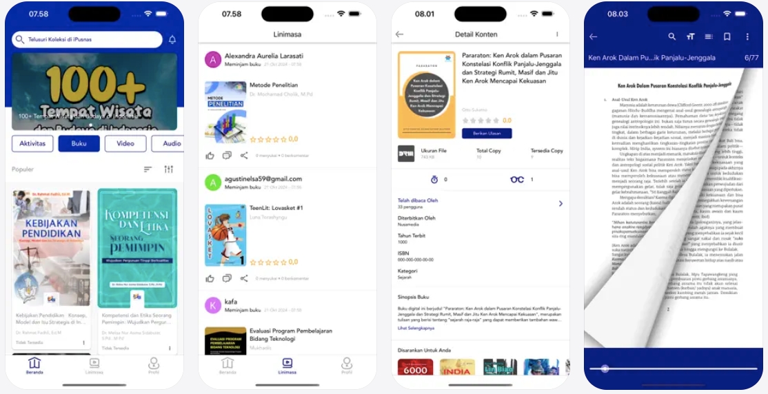 5 Aplikasi Membaca Populer yang Bikin Baca Buku Makin Praktis