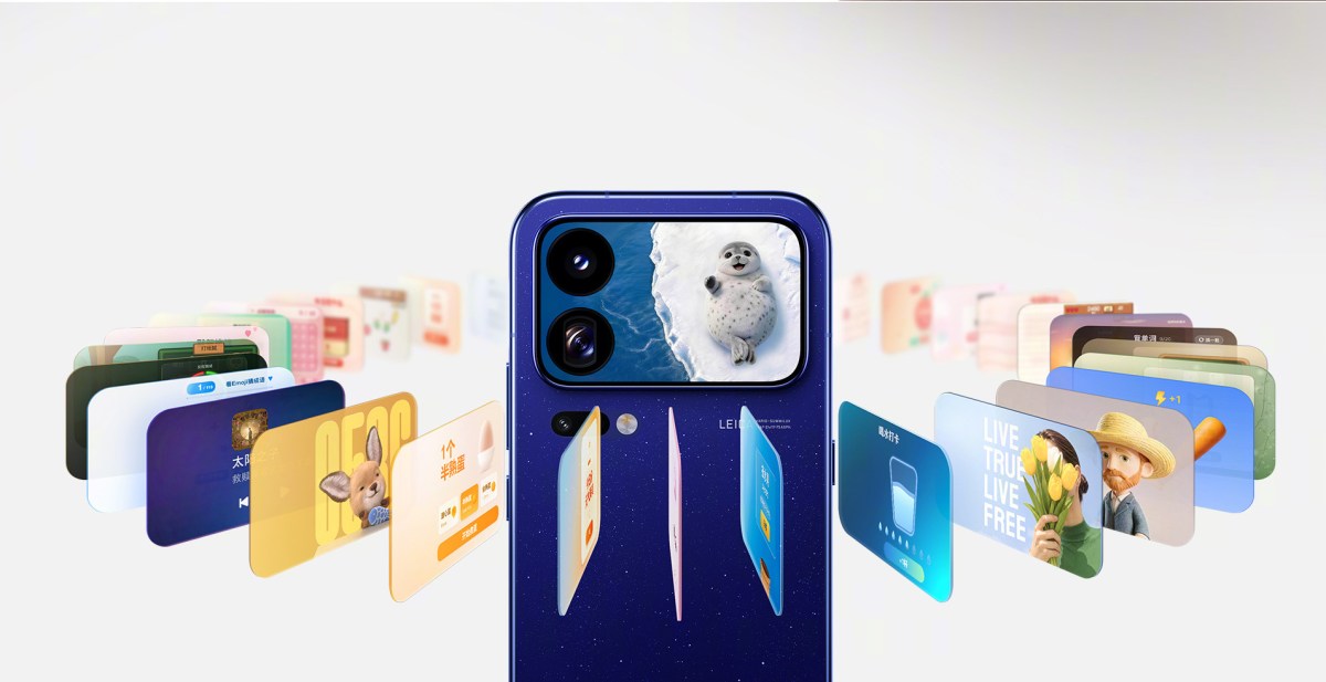 layar belakang xiaomi 18 pro series