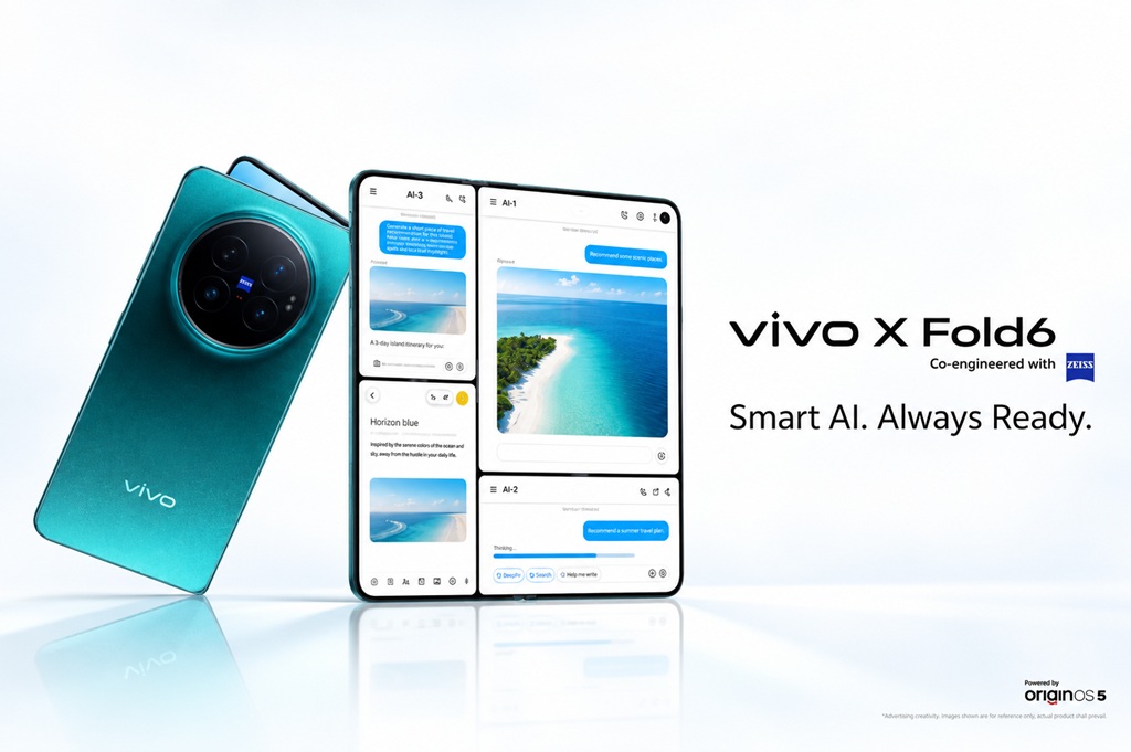 vivo X Fold6_ Smart AI, Always Ready