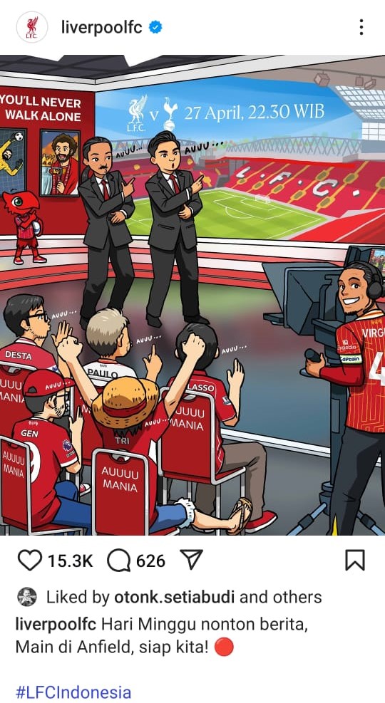 Demam Meet Nite Live Jangkit Liverpool