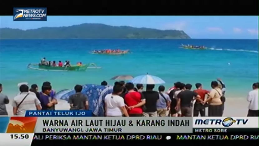 Yuk Wisata Ke Pantai Teluk Ijo Banyuwangi