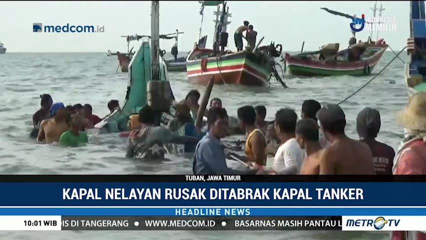 tabrakan kapal