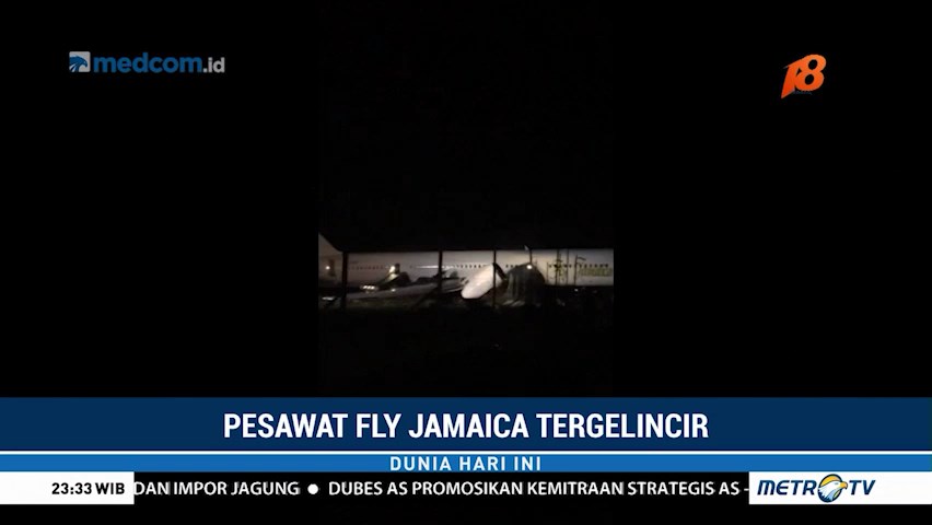 pesawat tergelincir